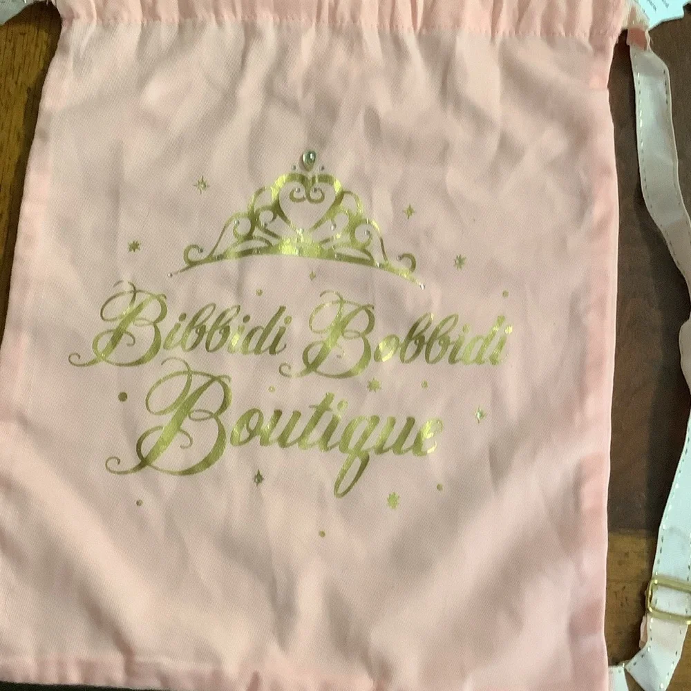 Bibbidi Bobbidi Boutique Pink Drawstring Bag